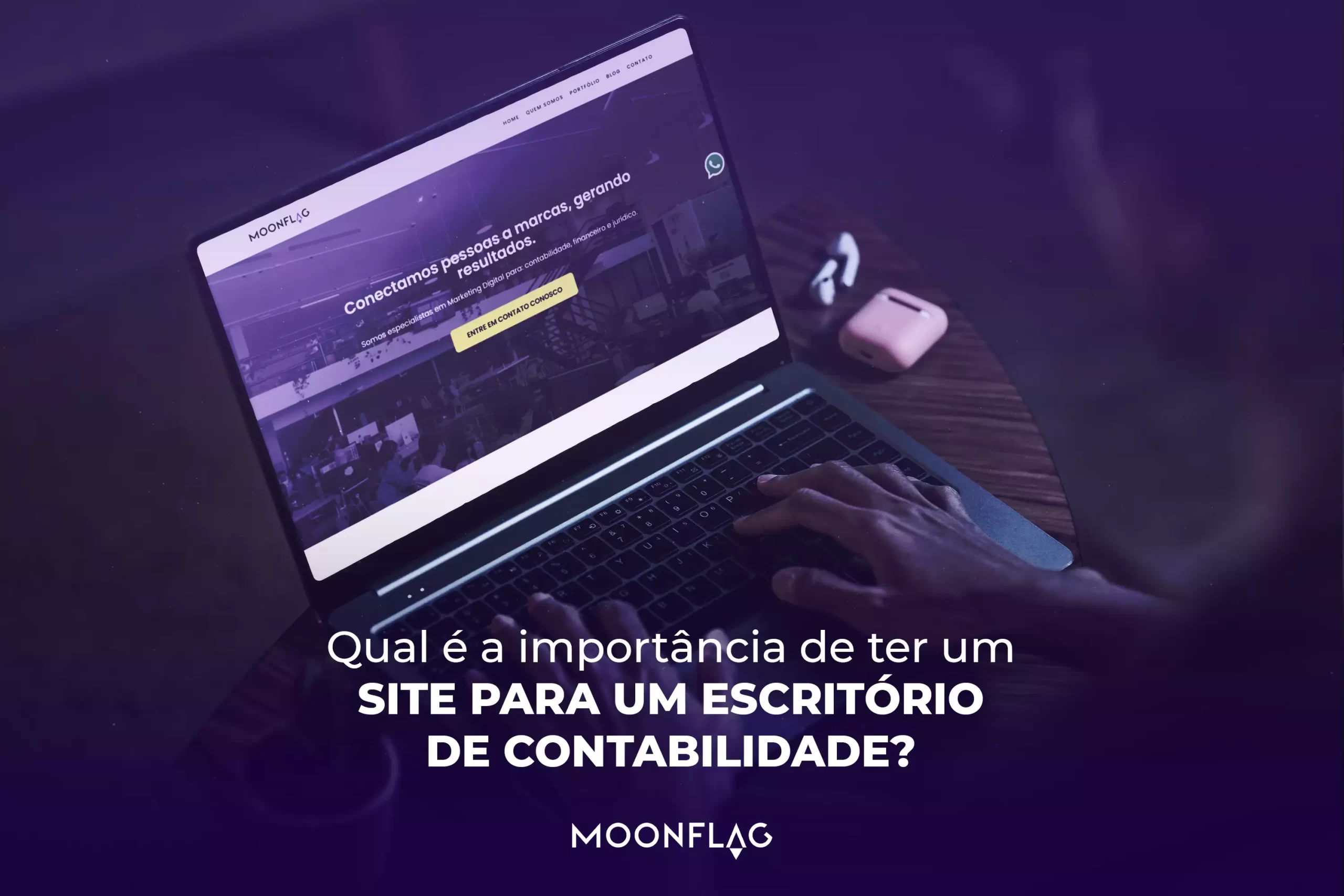 site para um escritório de contabilidade