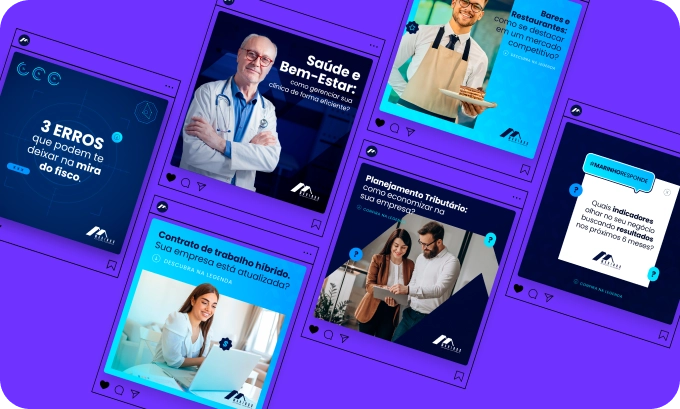 redes sociais para contadores marketing contábil moonflag